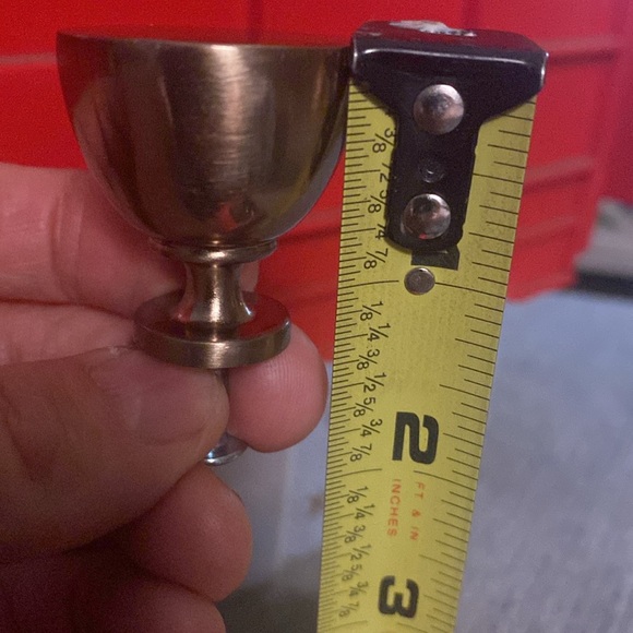 Cabinet door handle, handles, champagne, bronze with screws, elegant - Picture 8 of 11